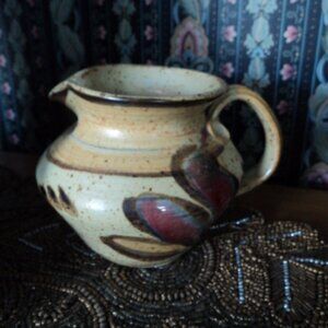 art pottery pitcher